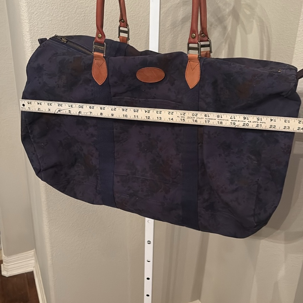 Vintage Gap weekend bag Navy and Brown Women's Tote Bag - Picture 5 of 10